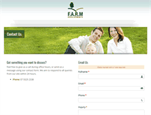 Tablet Screenshot of farmdevelopments.com.au